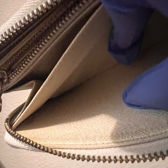 🔥LOUIS VUITTON Damier Azur Zippy Wallet - Picture 12 of 12
